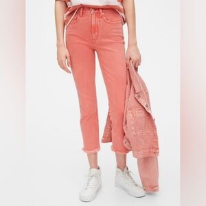 NWOT Gap High Rise Cigarette Ankle Jeans